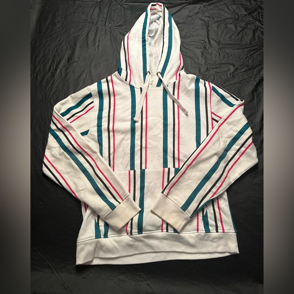 Large Striped Hoodie